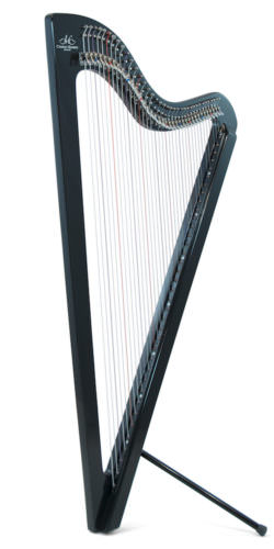 Elektrina Paragvajska harfa, barva ebenovine